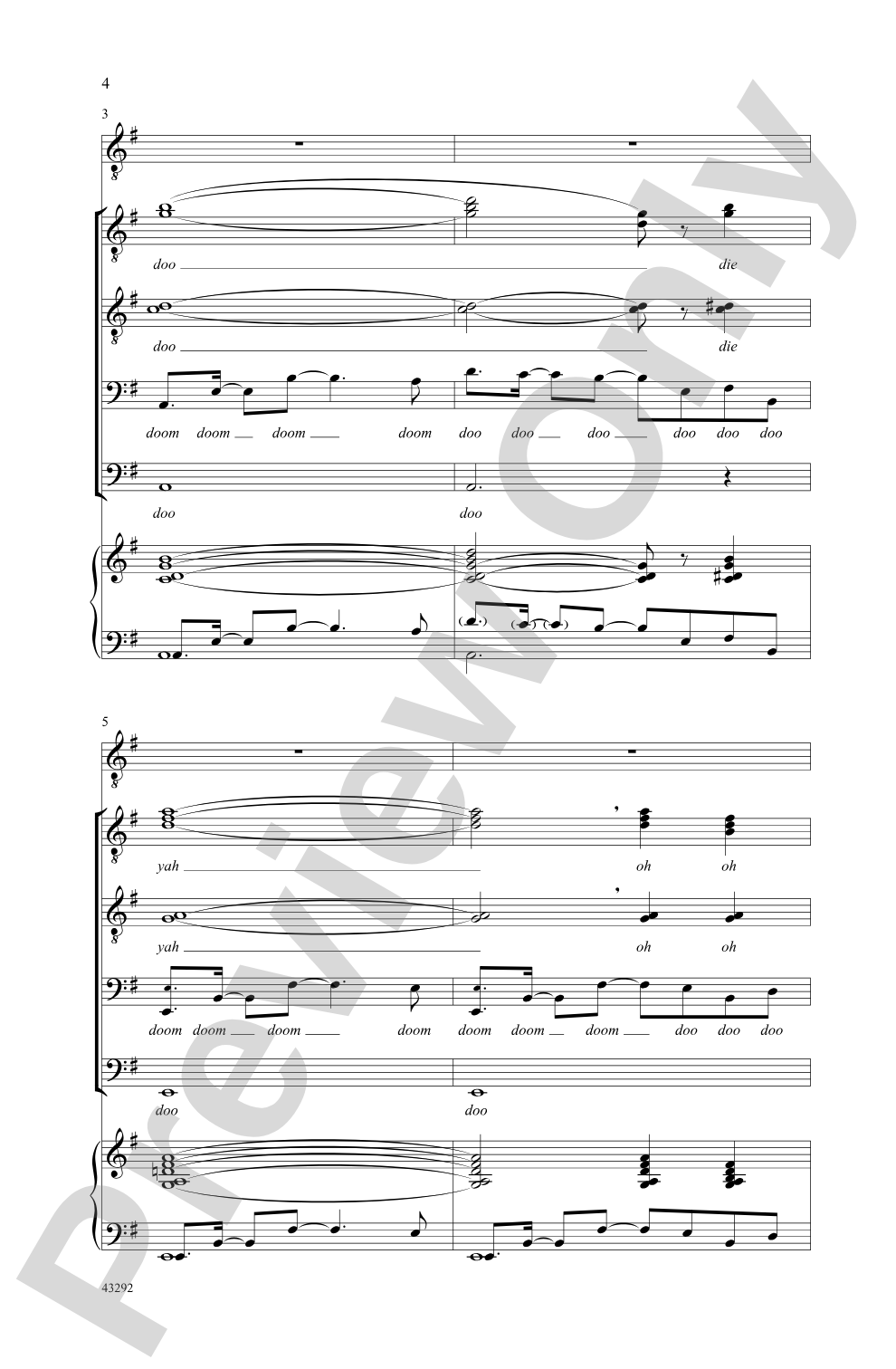 Love Is Here to Stay: TTBB divisi, <i>a cappella</i> Choral Octavo