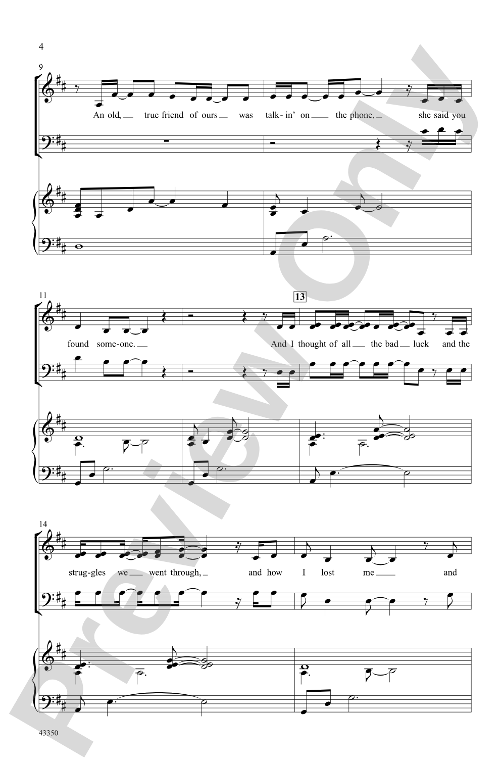 The Heart of the Matter: SAB Choral Octavo