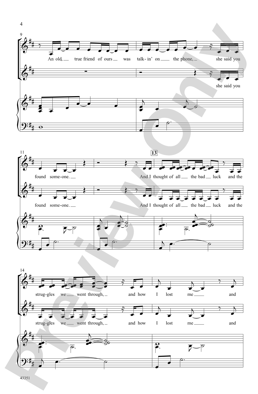 The Heart of the Matter: SSA Choral Octavo