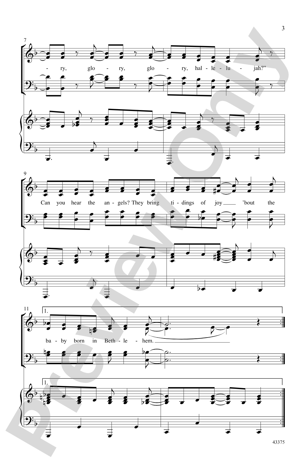 Can You Hear the Angels?: SATB Choral Octavo