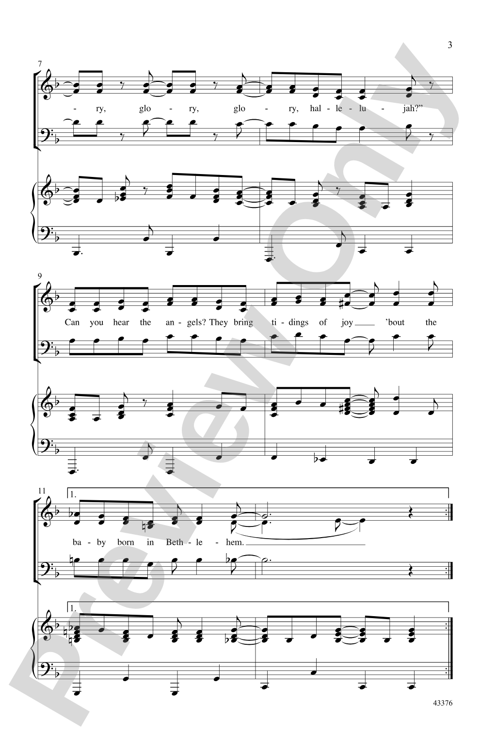 Can You Hear the Angels?: SAB Choral Octavo