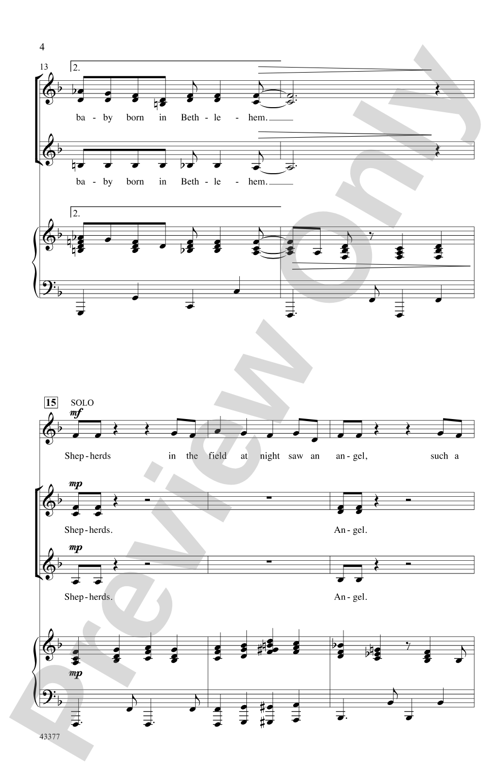 Can You Hear the Angels?: SSA Choral Octavo