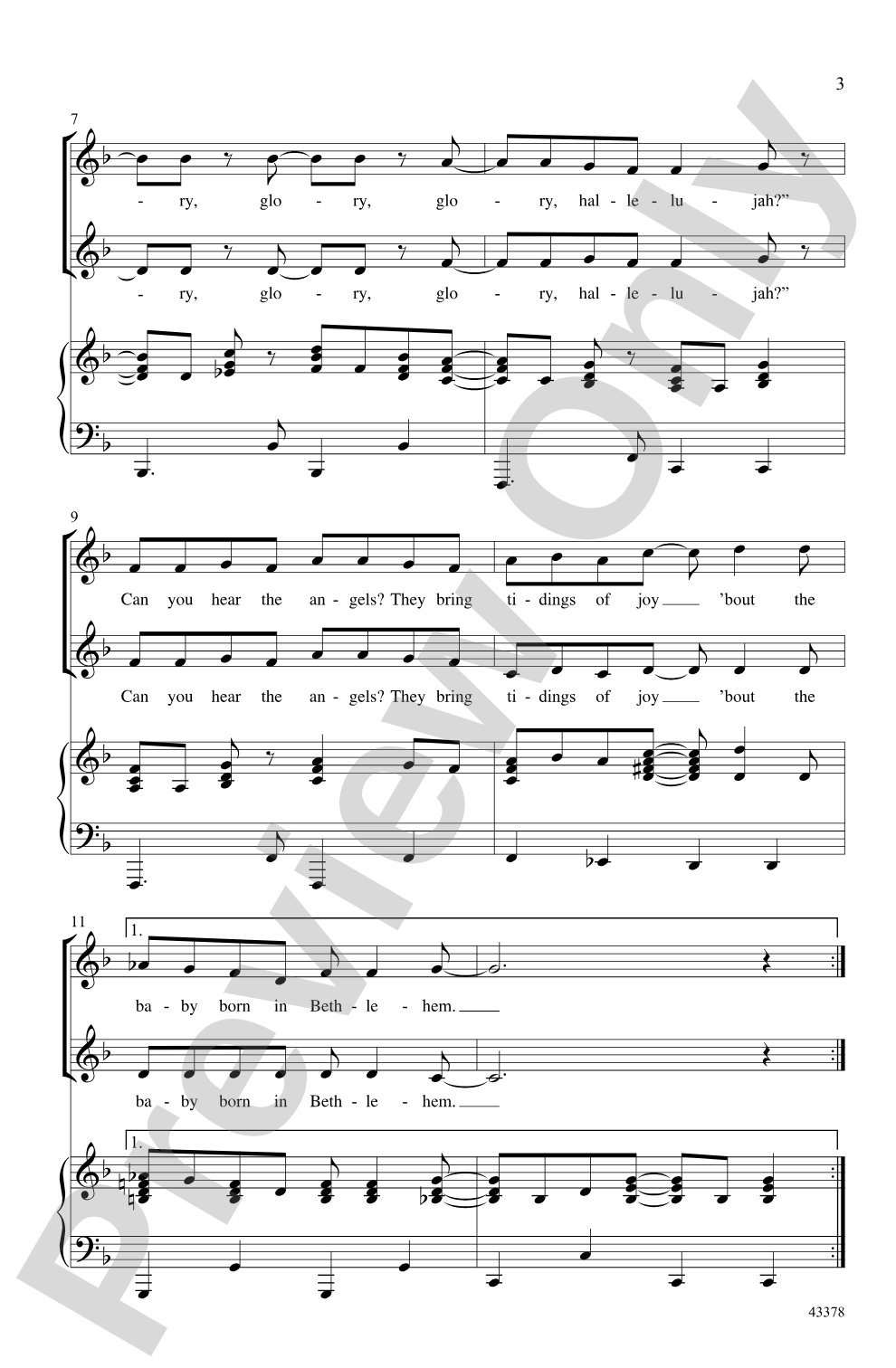 Can You Hear the Angels?: 2-Part Choral Octavo