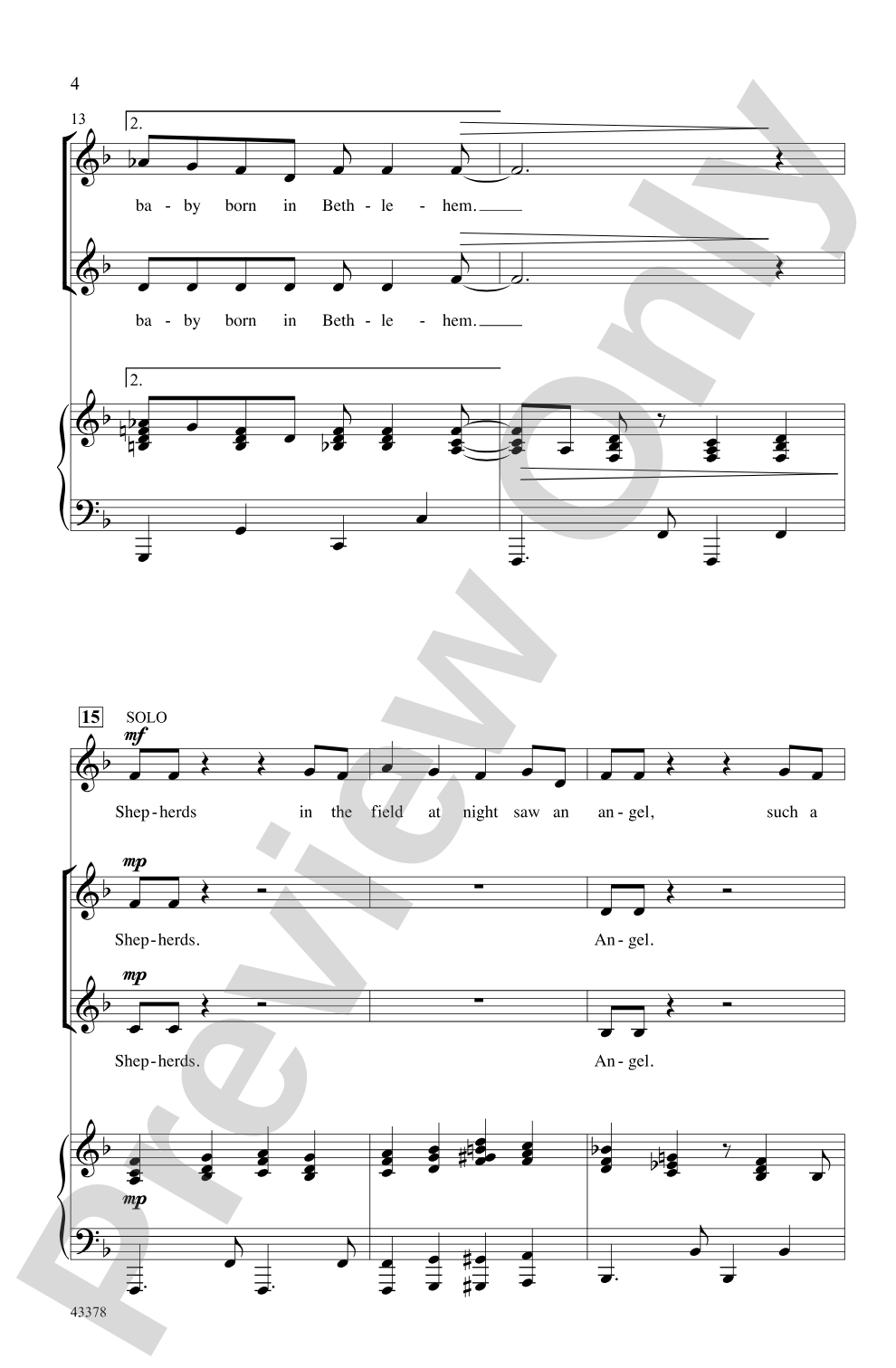 Can You Hear the Angels?: 2-Part Choral Octavo