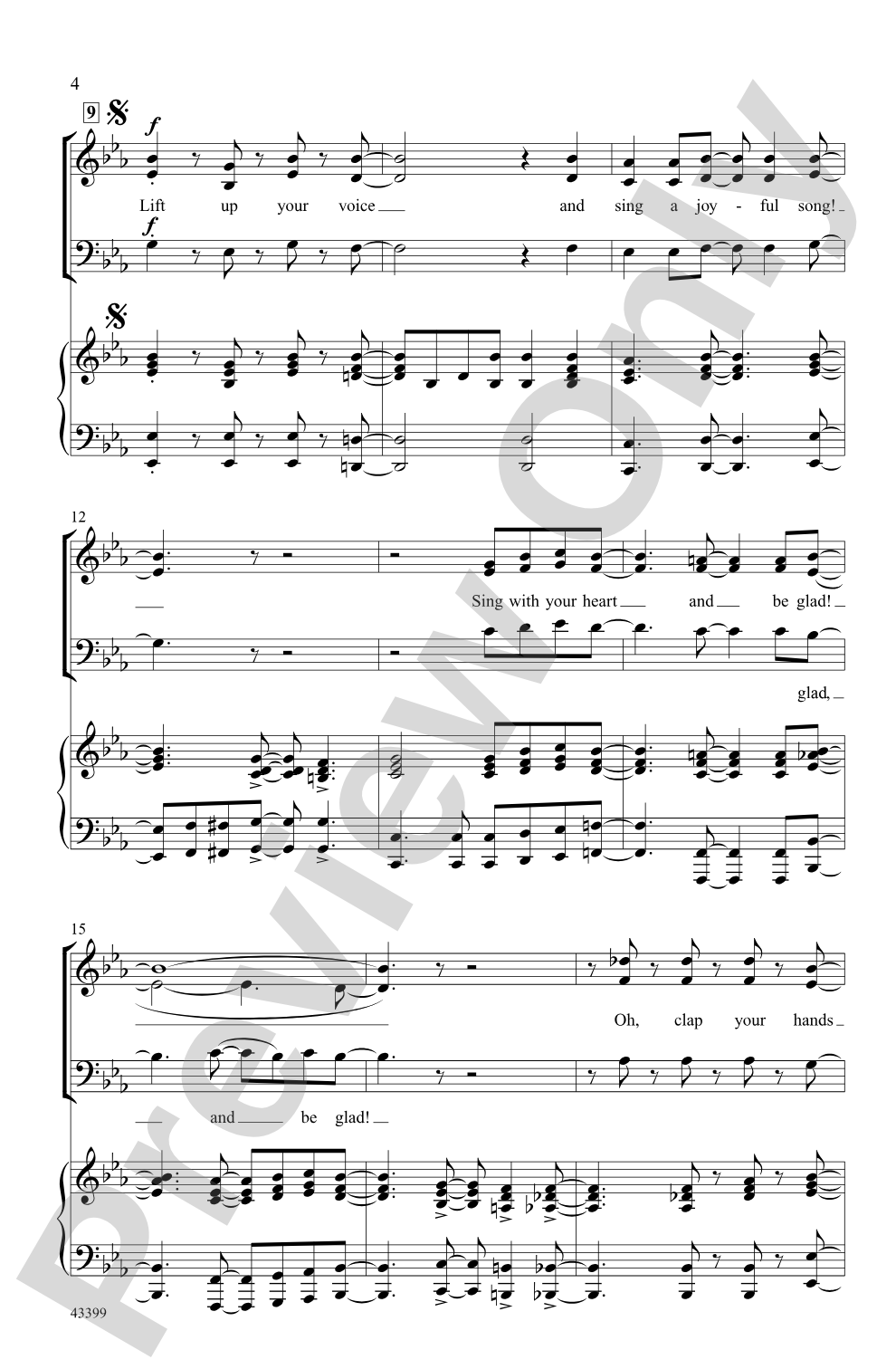 Lift Up Your Voice!: SAB Choral Octavo