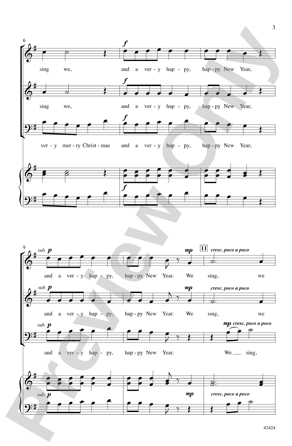 Sing We Now of a Very Merry Christmas: 3-Part Mixed, <I>a cappella</I> Choral Octavo