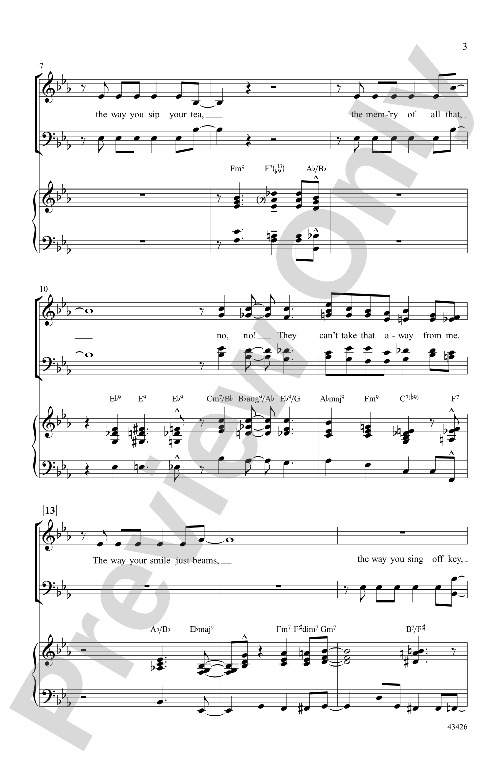 Swingin' with the Gershwins!: SATB Choral Octavo