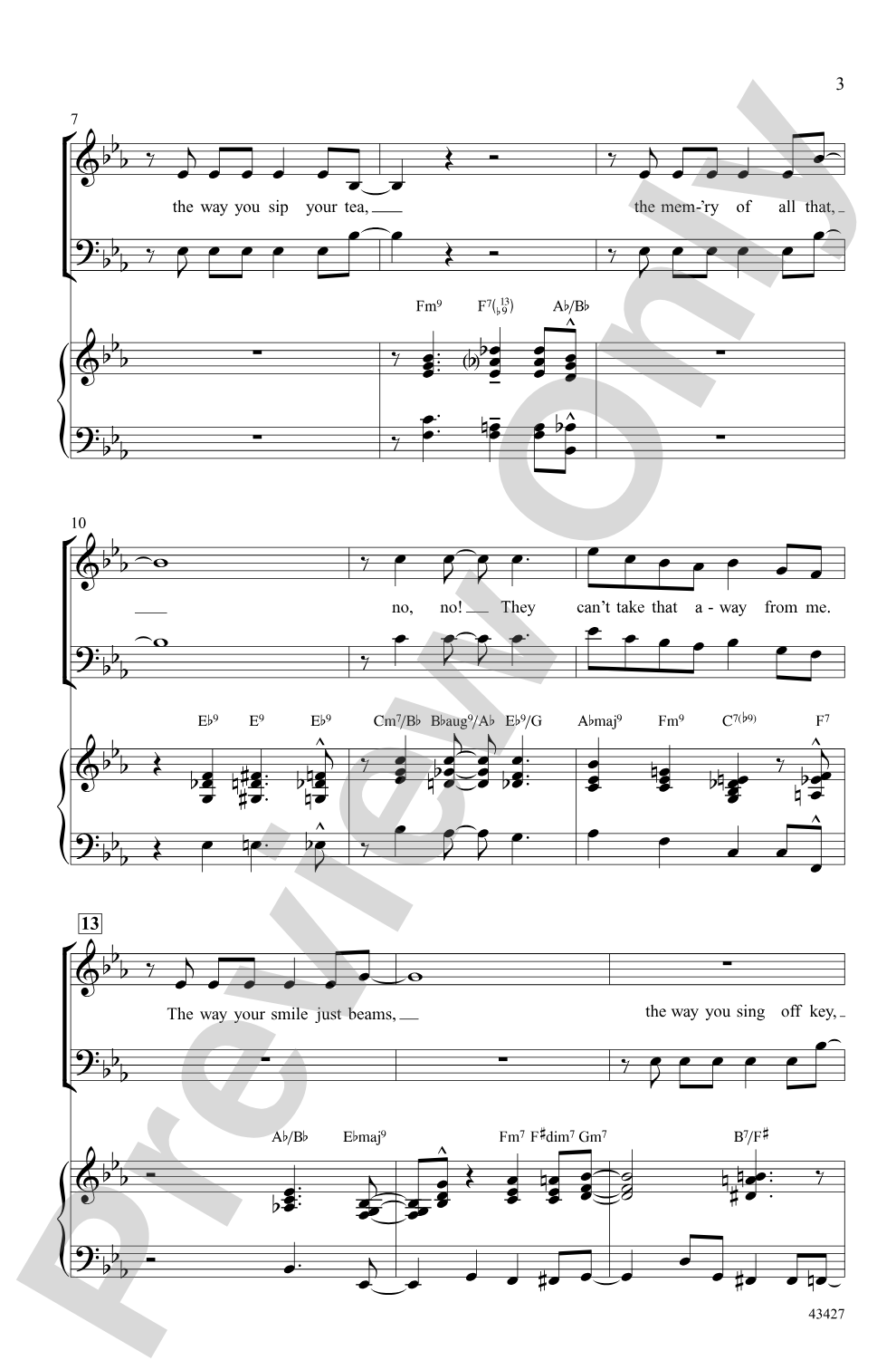 Swingin' with the Gershwins!: SAB Choral Octavo