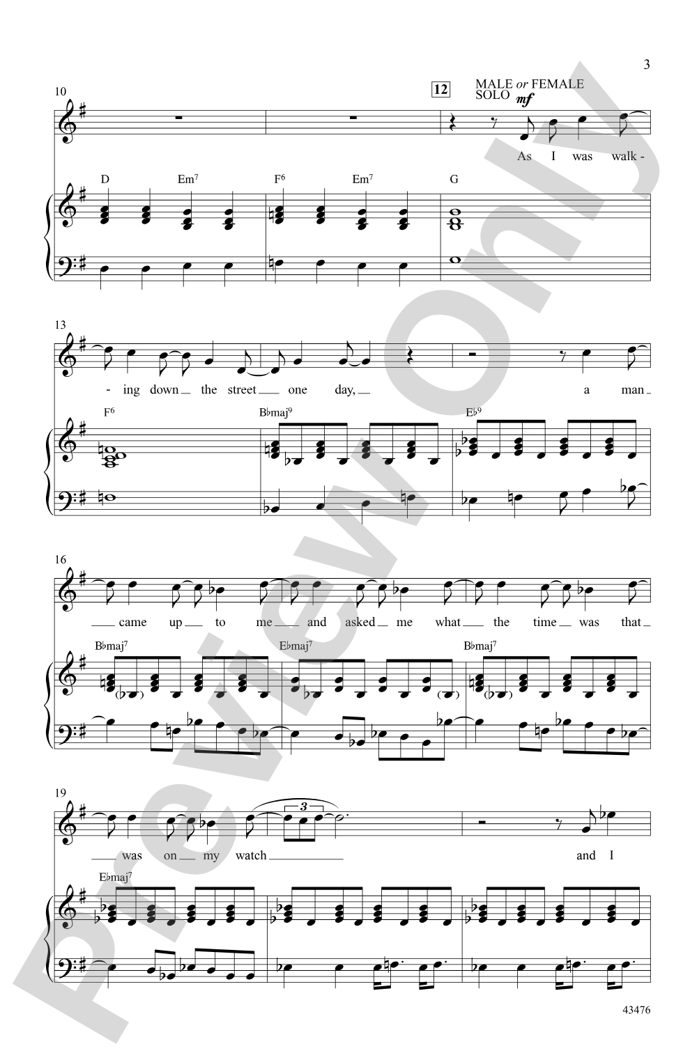 Does Anybody Really Know What Time It Is?: SATB Choral Octavo