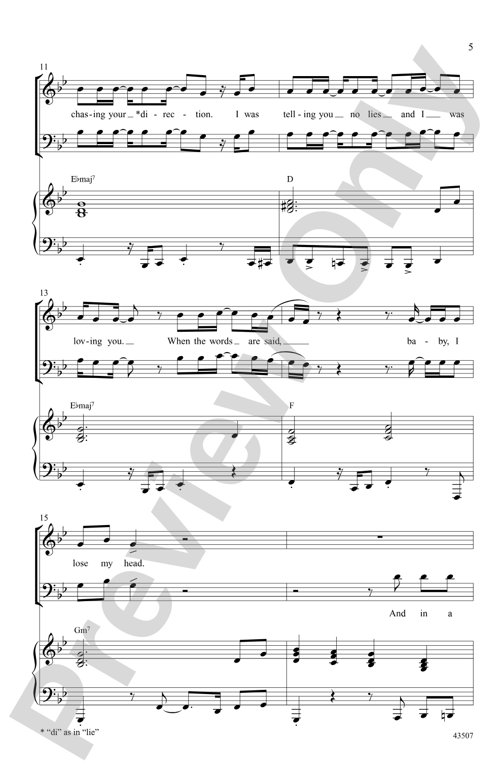 Shadow Dancing: SATB Choral Octavo