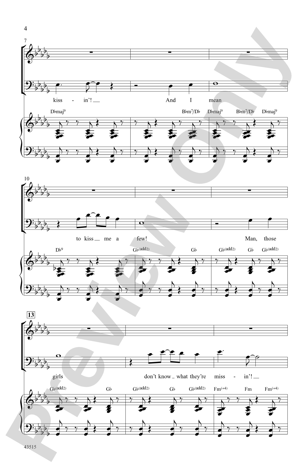 A Lot of Livin' to Do (from the musical <i>Bye, Bye, Birdie</i>): SAB Choral Octavo