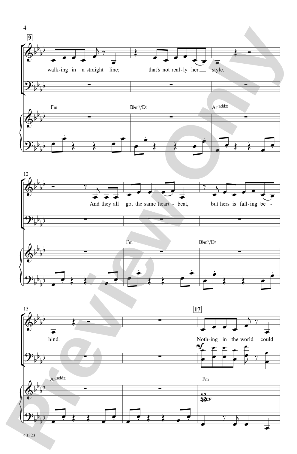 Cool Kids: SATB Choral Octavo