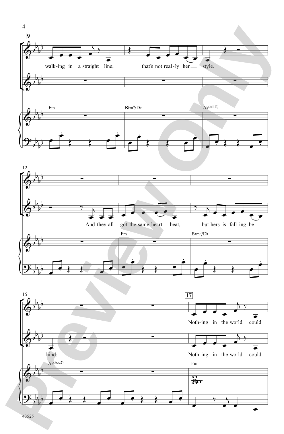 Cool Kids: SSA Choral Octavo