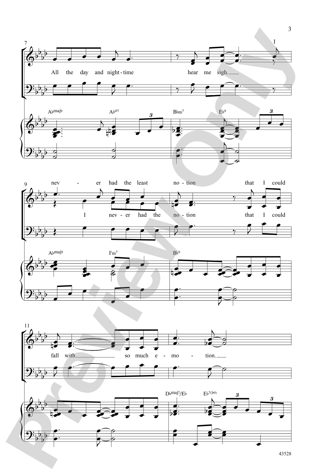 I've Got a Crush on You: SAB Choral Octavo
