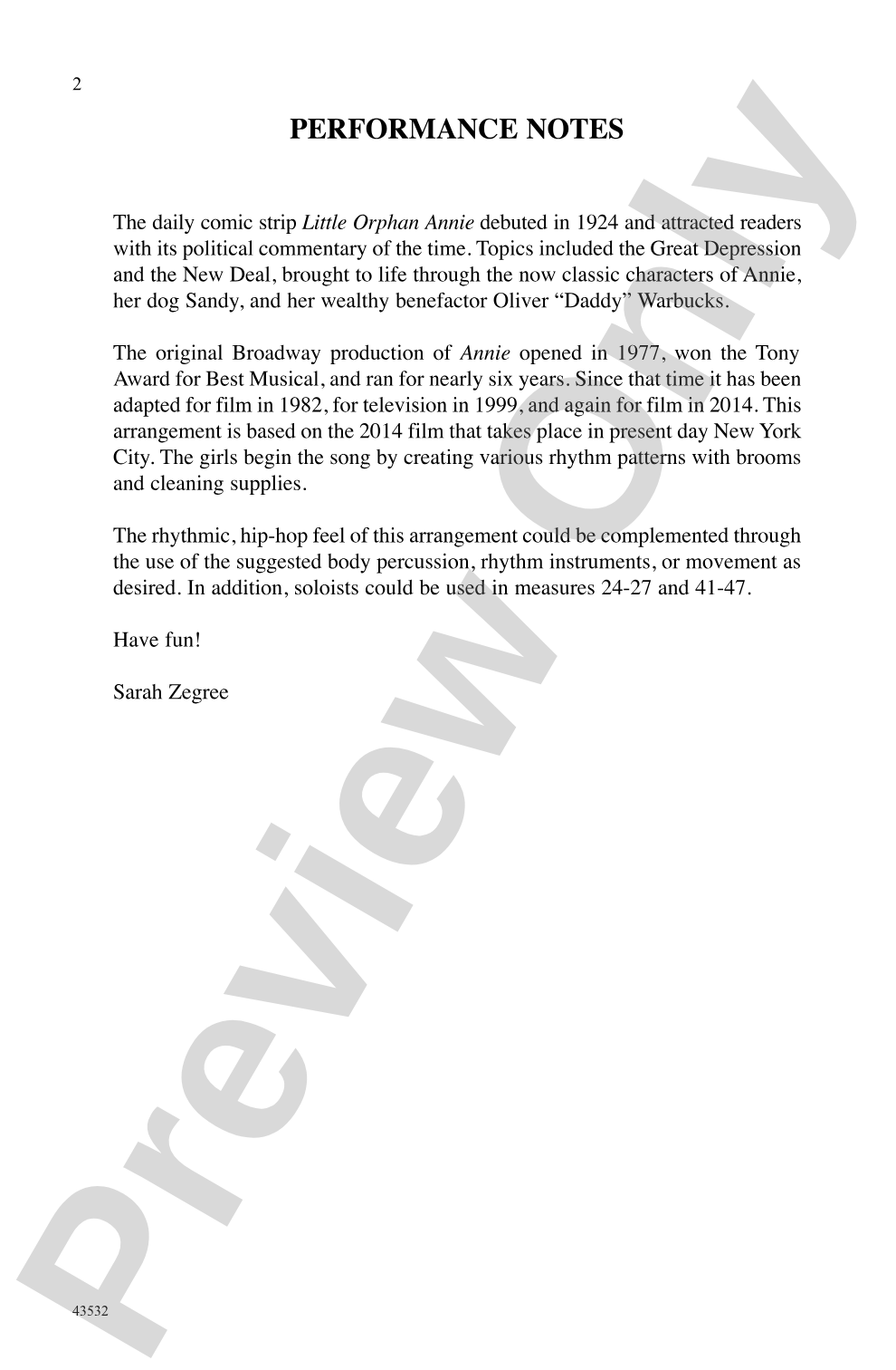 It's a Hard-Knock Life (from the musical <i>Annie</i>): 3-Part Mixed Choral Octavo