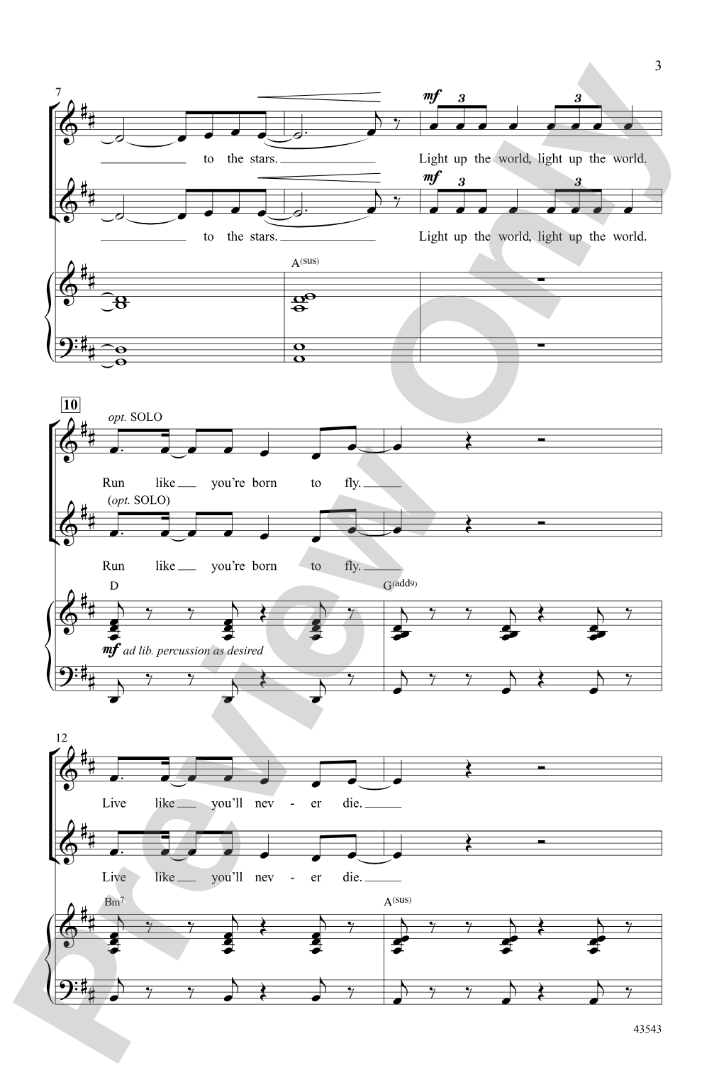 The World Is Ours: 2-Part Choral Octavo