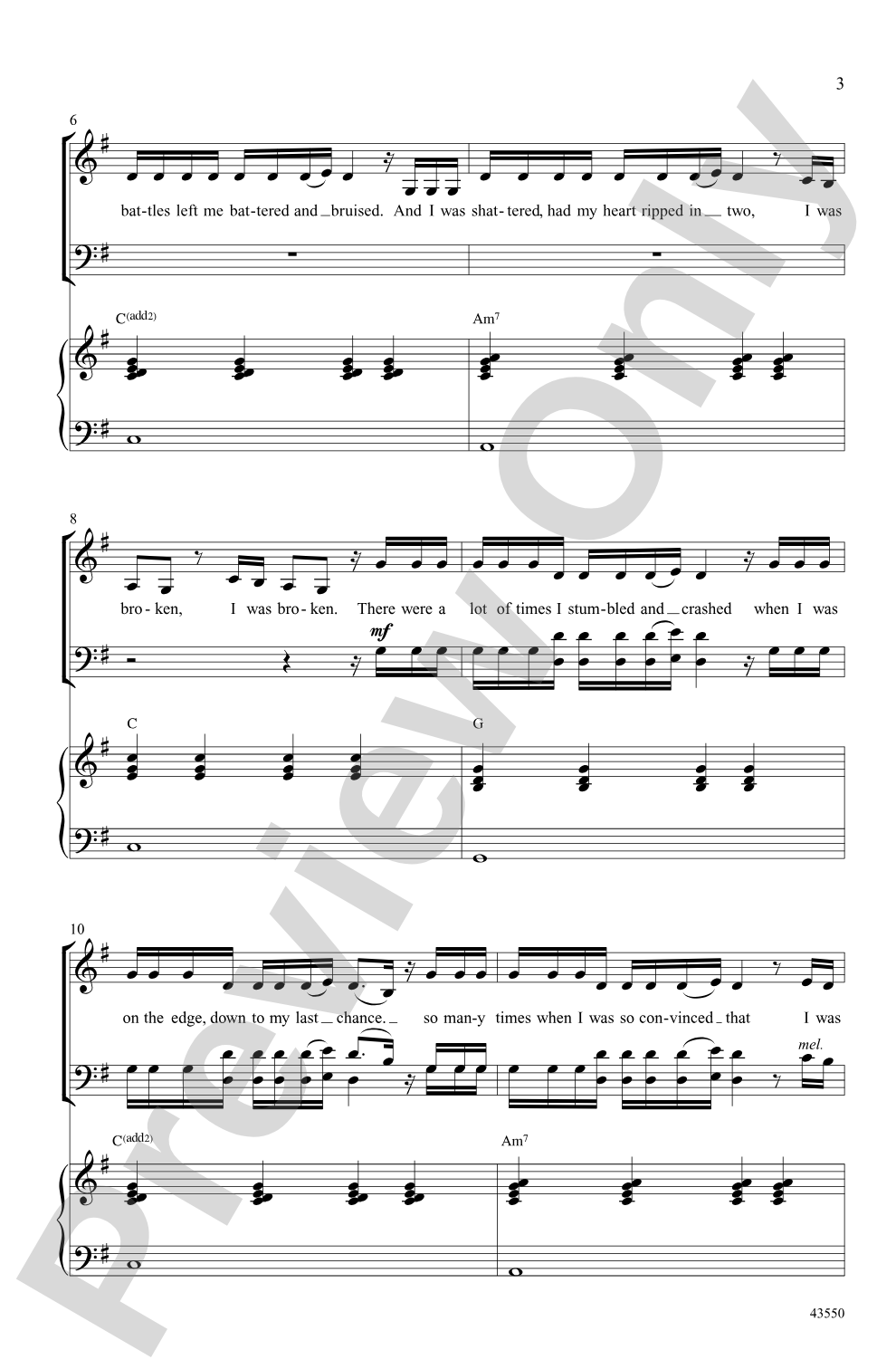Grateful: SATB Choral Octavo