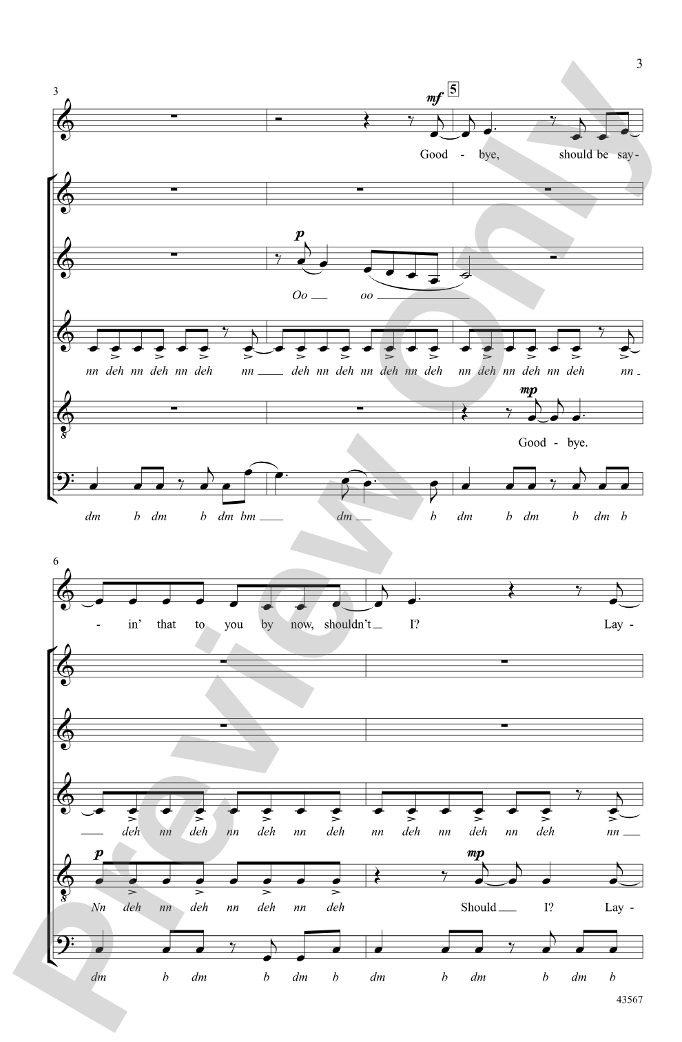 Gonna Get Over You: SSATB, <i>a cappella</i> Choral Octavo