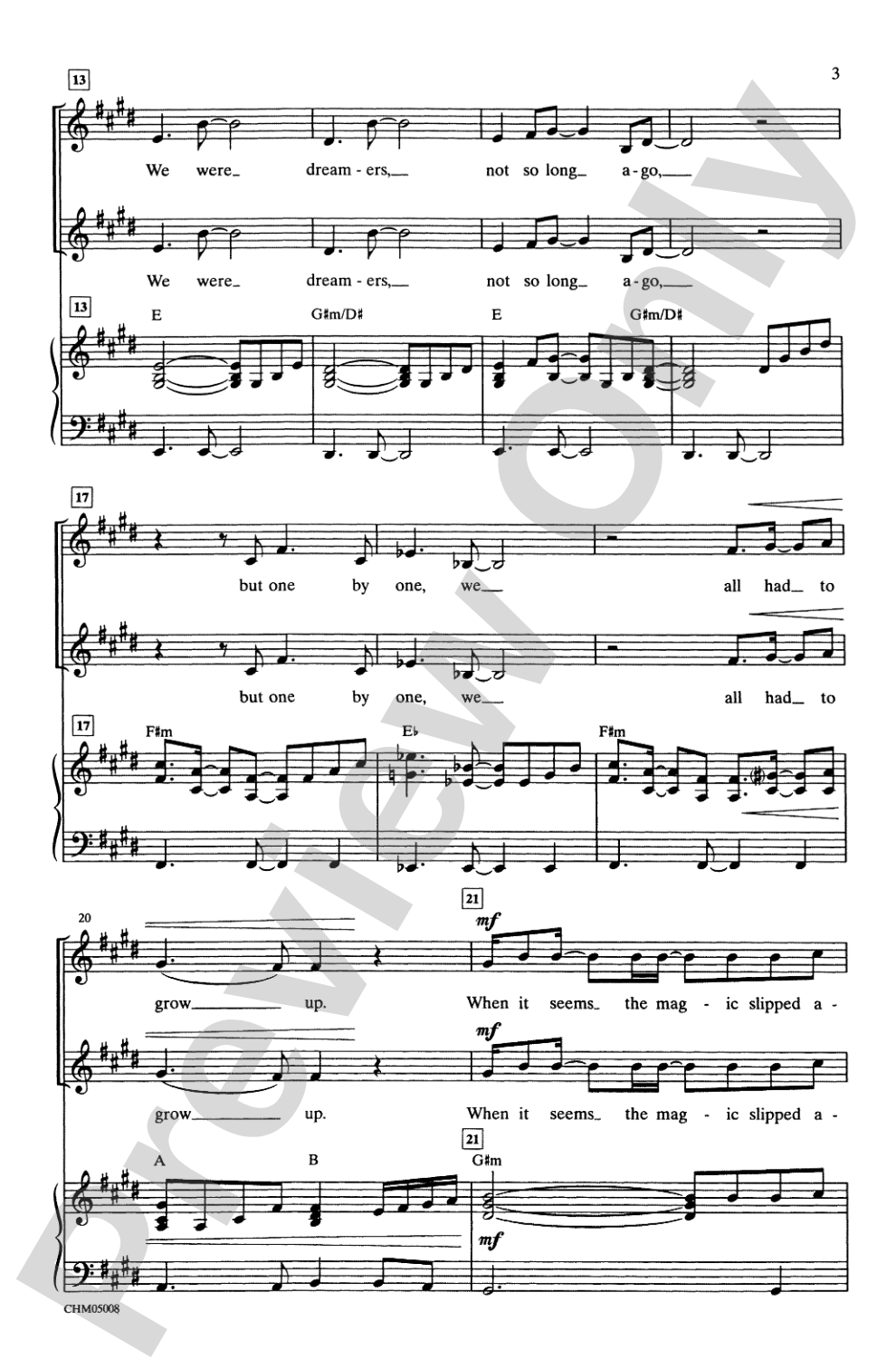 Believe (from <I>The Polar Express</I>): 2-Part Choral Octavo