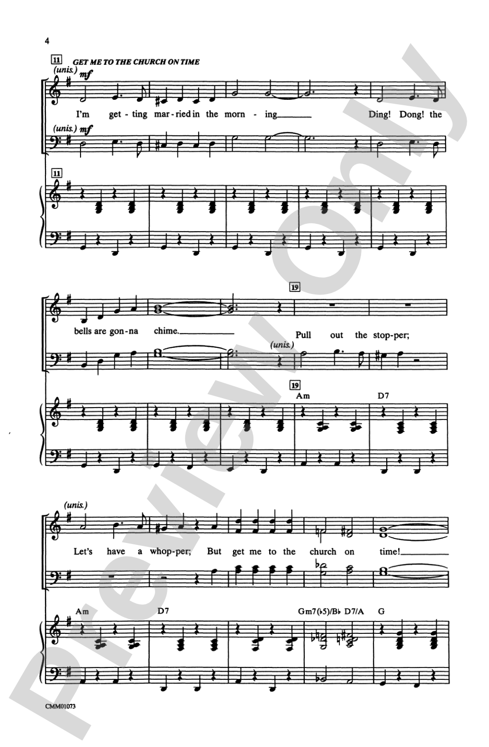 My Fair Lady (Choral Selections): SATB Choral Octavo