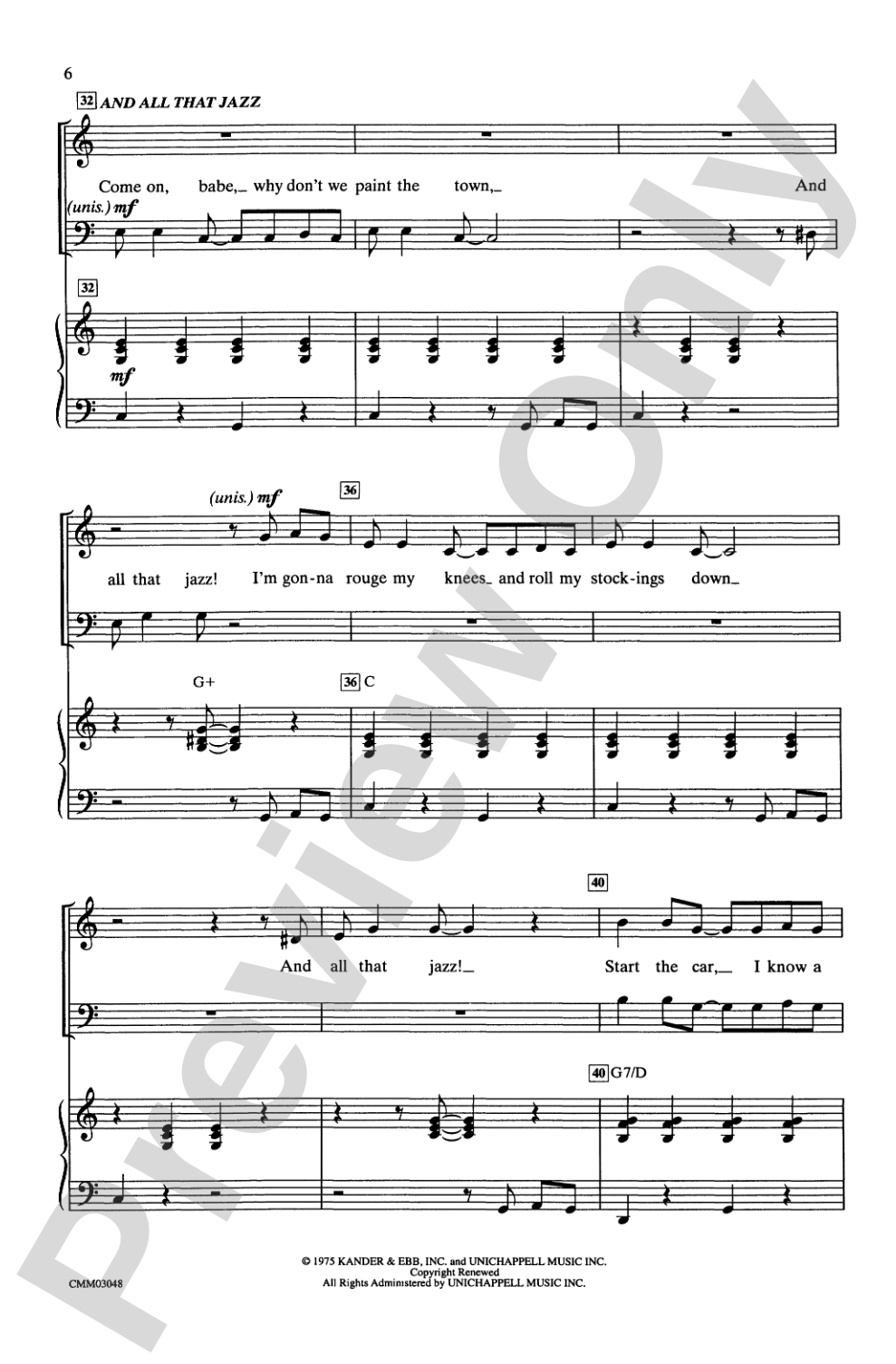 Chicago: Choral Highlights (A Medley): SATB Choral Octavo