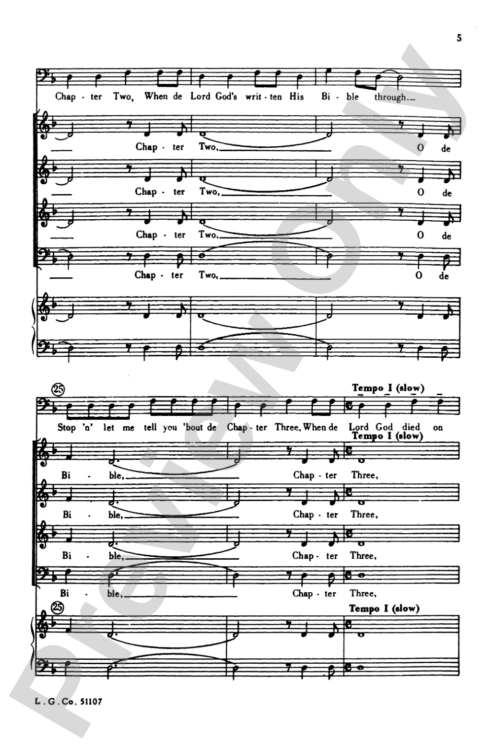 My God Is a Rock: SATB Choral Octavo