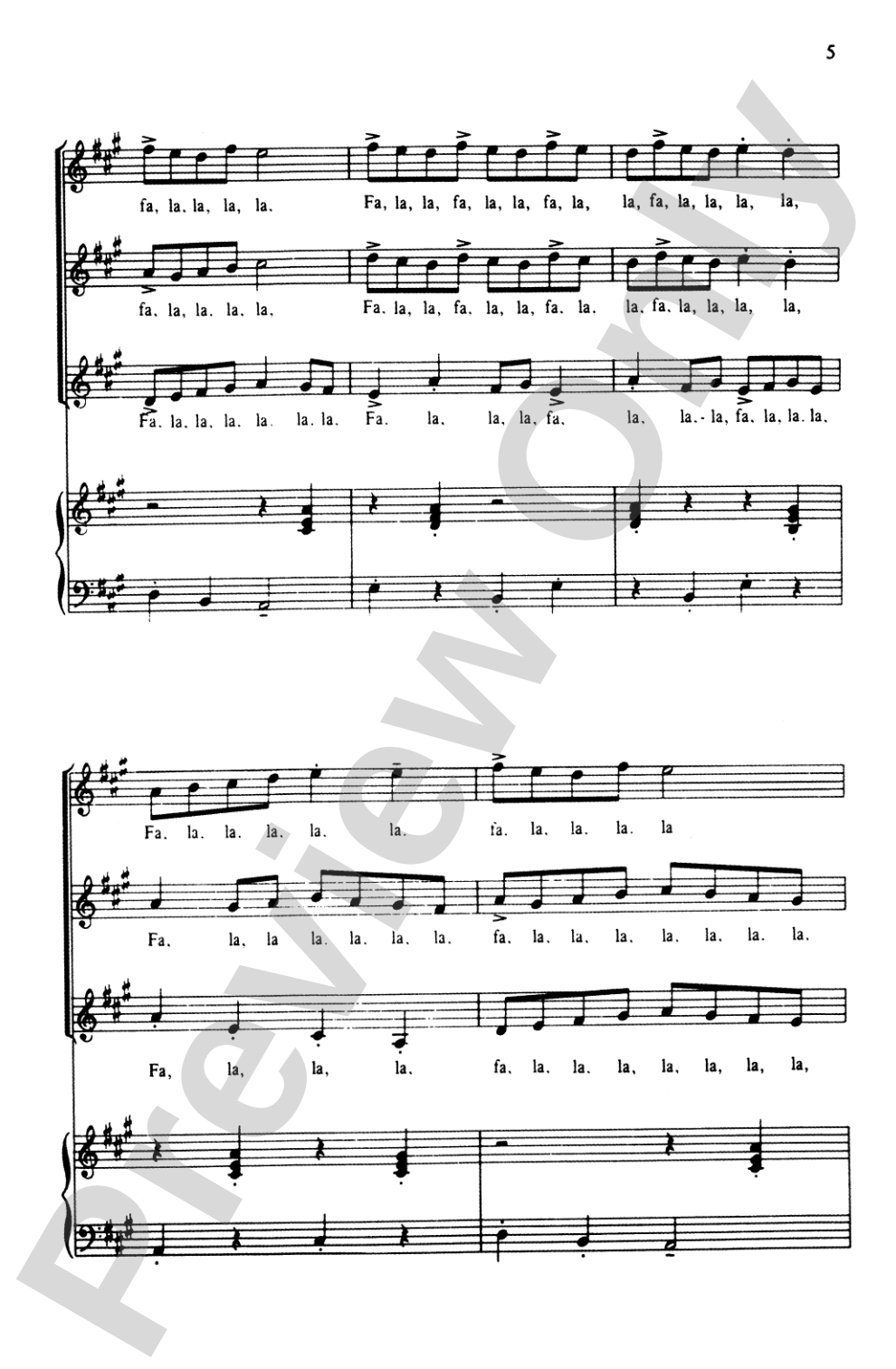 Hello, Girls: SSA Choral Octavo