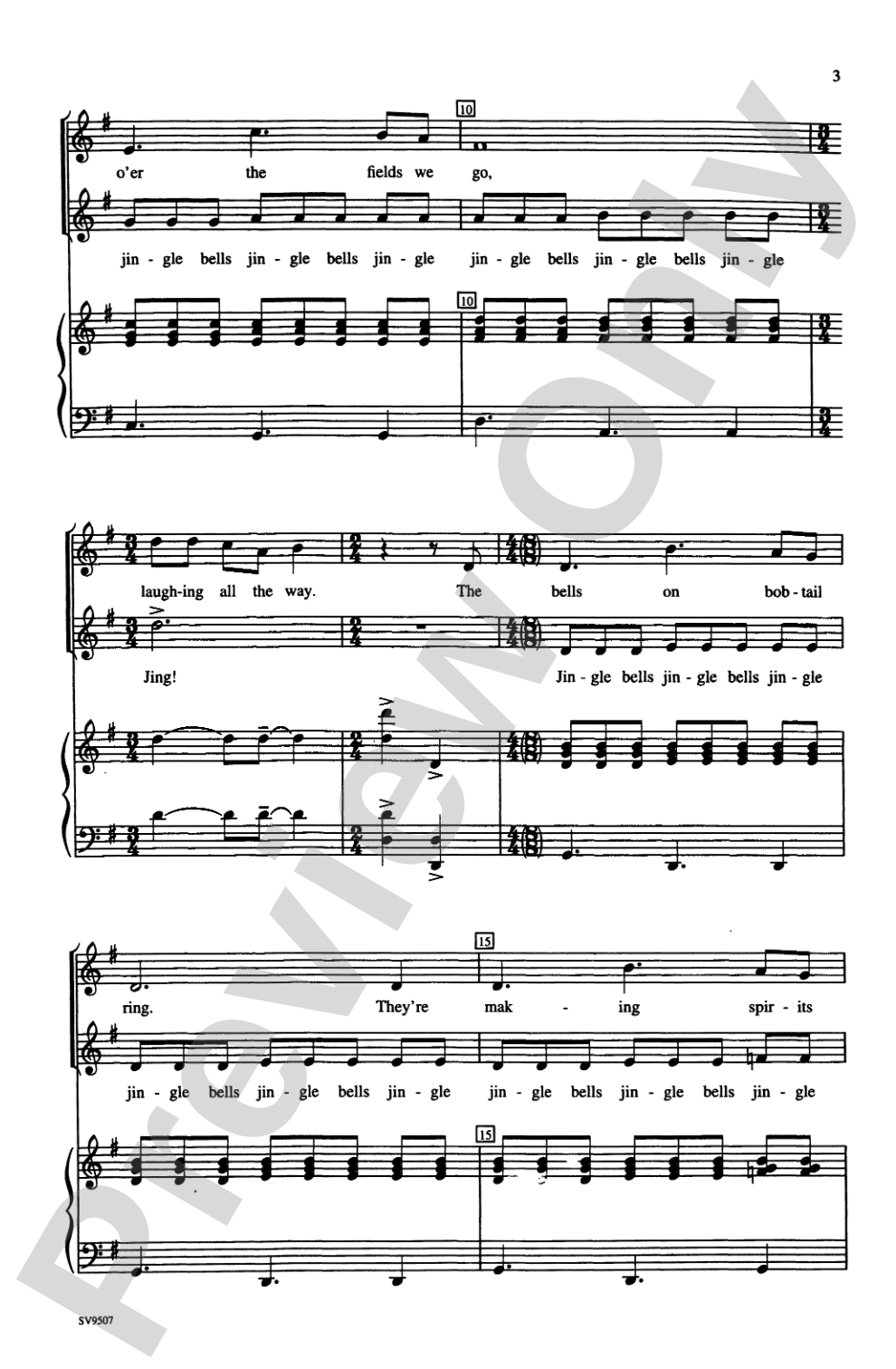 Dashing Through the Snow (A Jingle Bell Spectacular!): 2-Part Choral Octavo