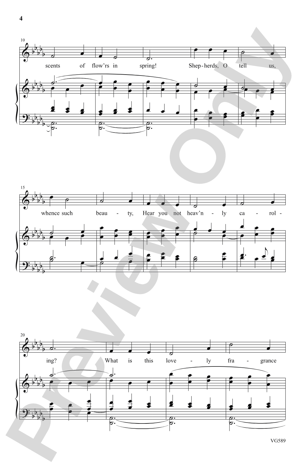What Is This Lovely Fragrance?: SATB Choral Octavo