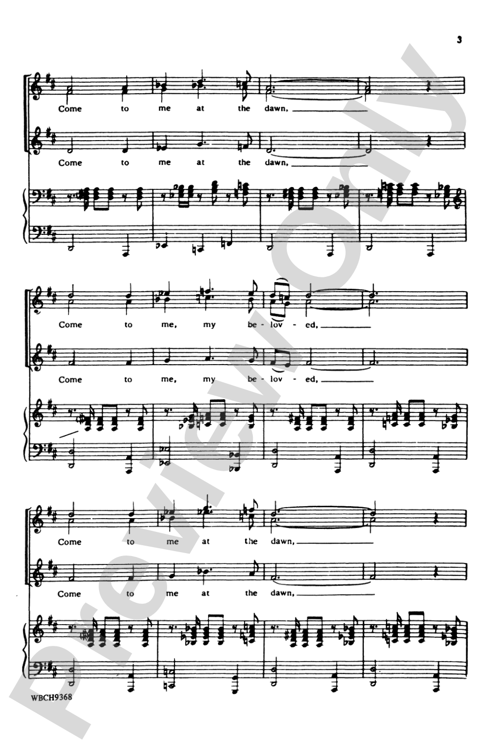 Three Spanish Ballades: SSA Choral Octavo