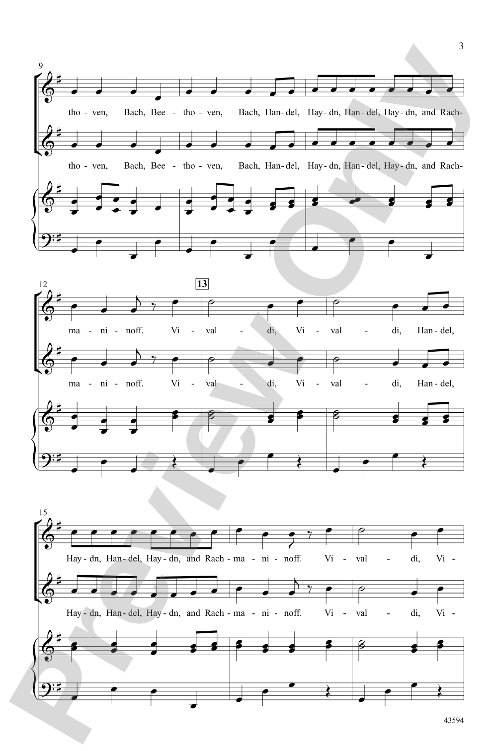 Composers All Around: 2-Part Choral Octavo