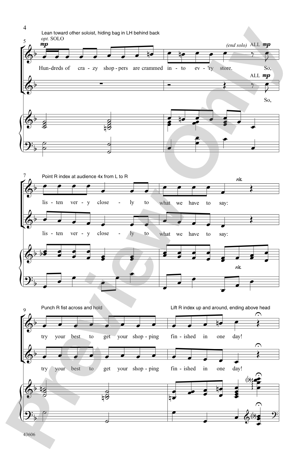 Shop Till You Drop!: 2-Part Choral Octavo