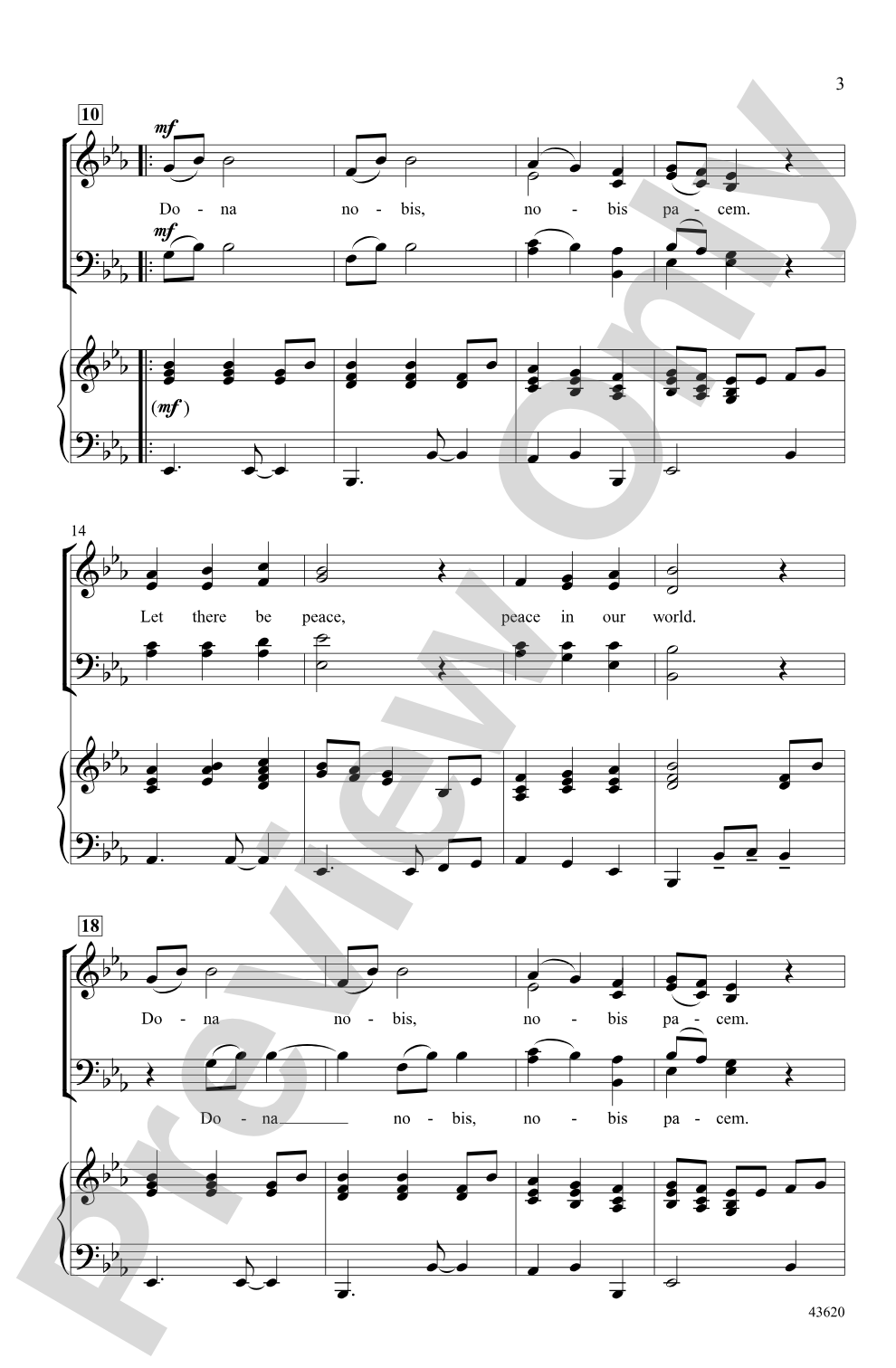 A Gospel Song of Peace: SATB Choral Octavo