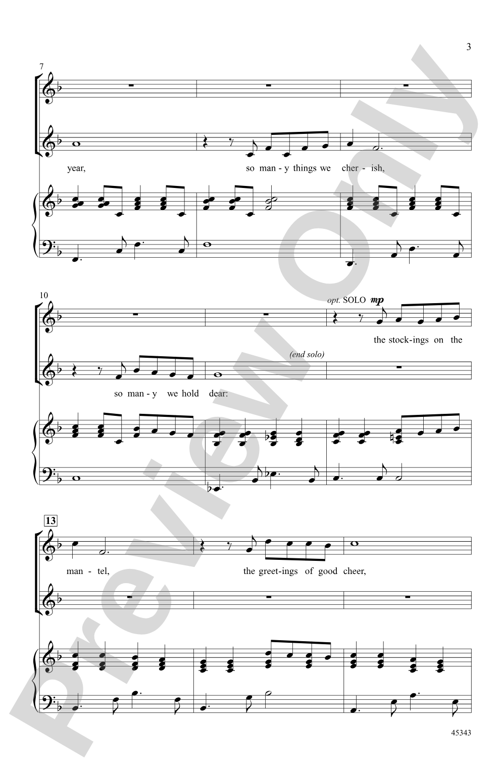 When I Hear the Sounds of Christmas: 2-Part Choral Octavo