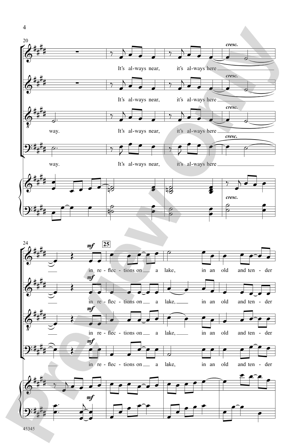 Light, You Will Have: SATB Choral Octavo