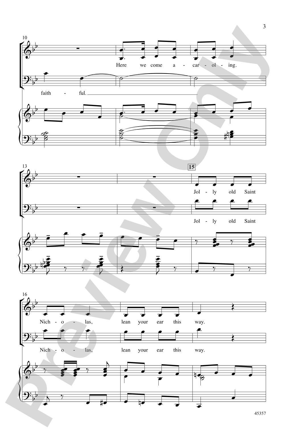 Christmas in 90 Seconds: 3-Part Mixed Choral Octavo