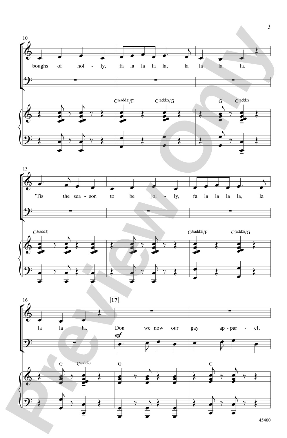 Deck the Hall!: SATB Choral Octavo