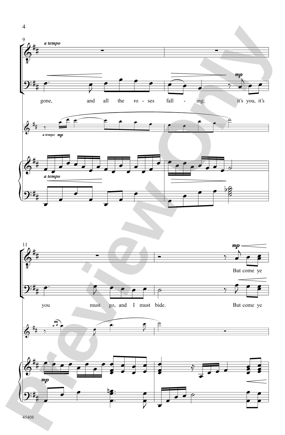 Danny Boy: TTBB Choral Octavo