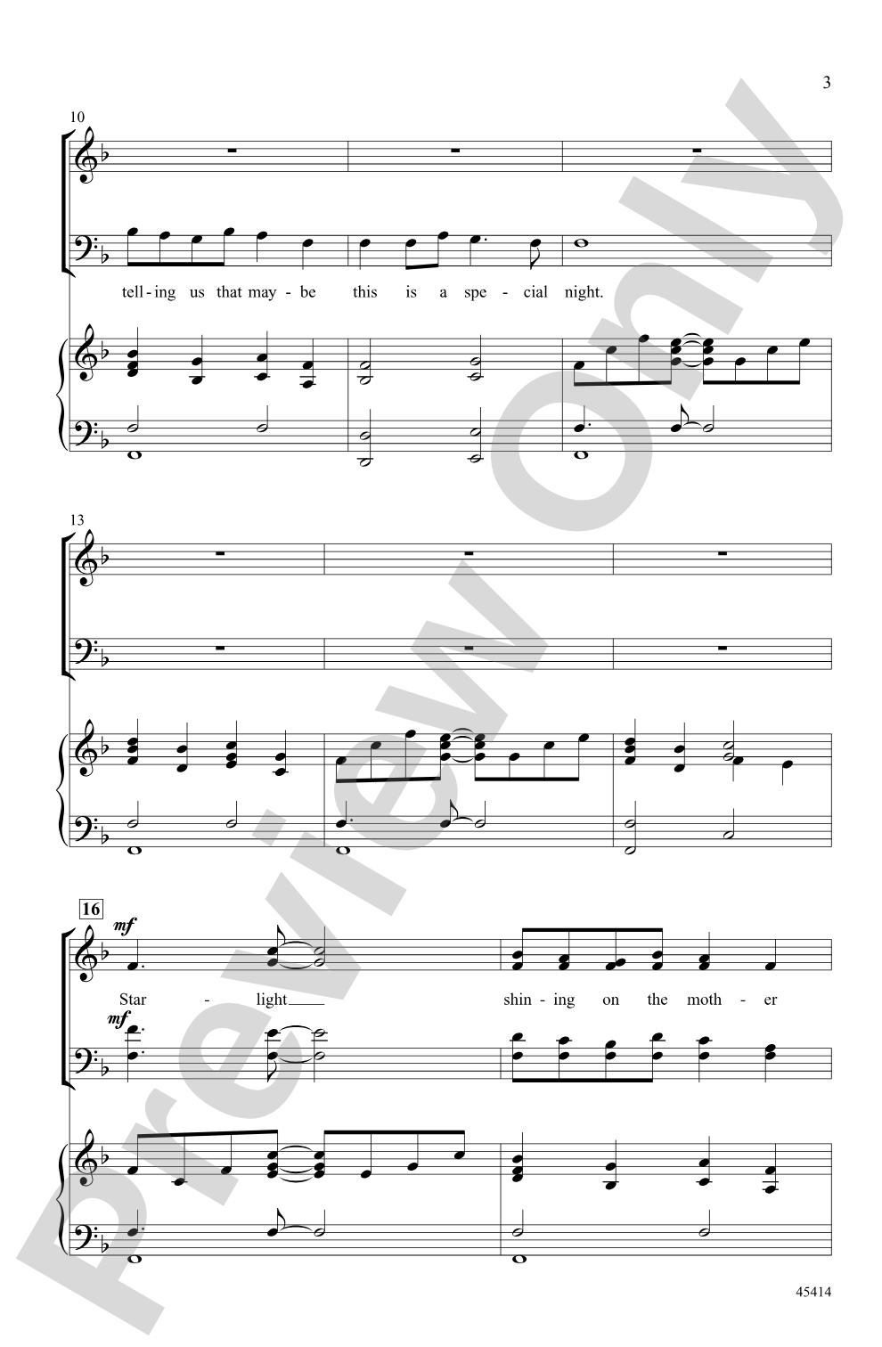 Starlight: SATB Choral Octavo