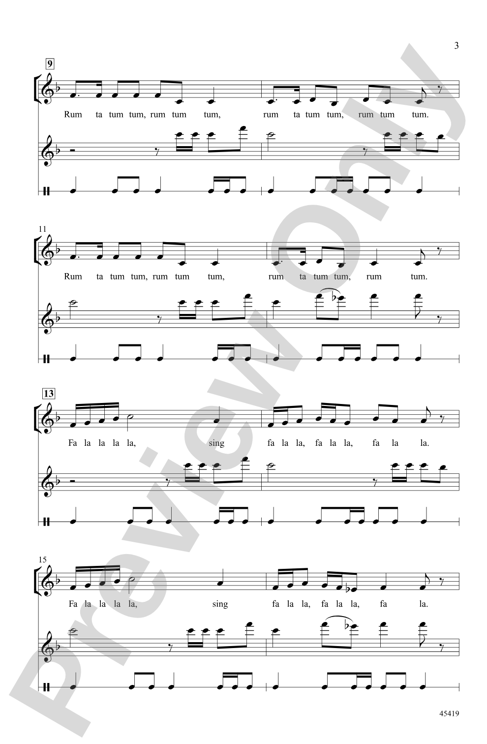 A Christmas Roundelay: SSA, <i>a cappella</i> Choral Octavo