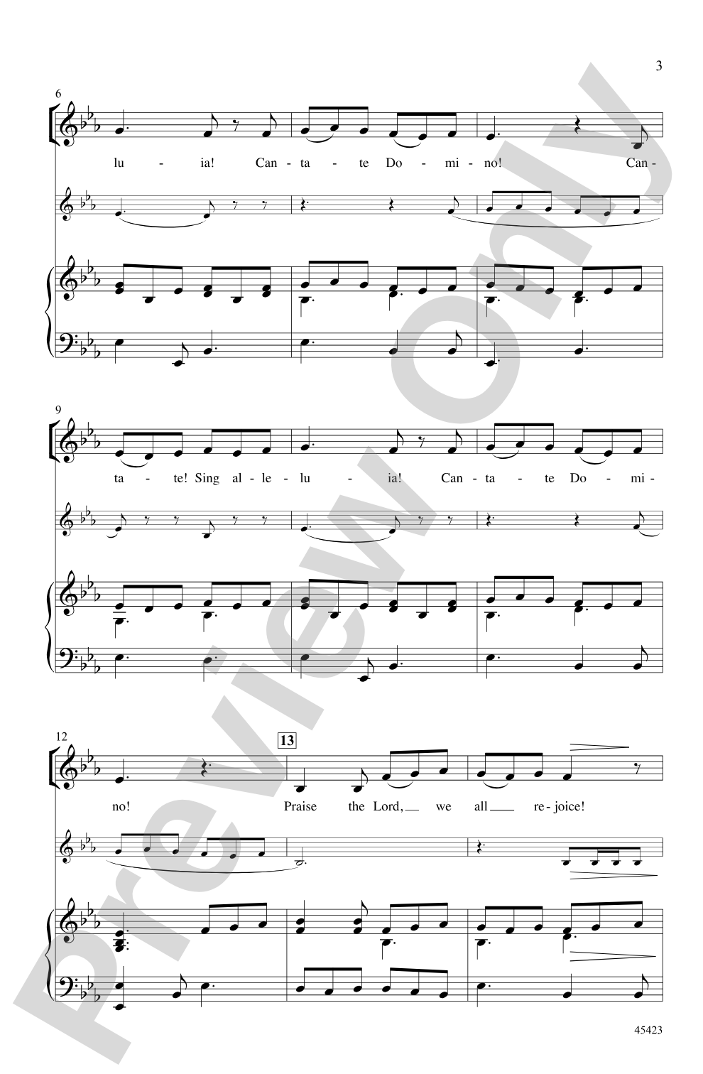 Cantate! Sing Alleluia!: 2-Part Choral Octavo