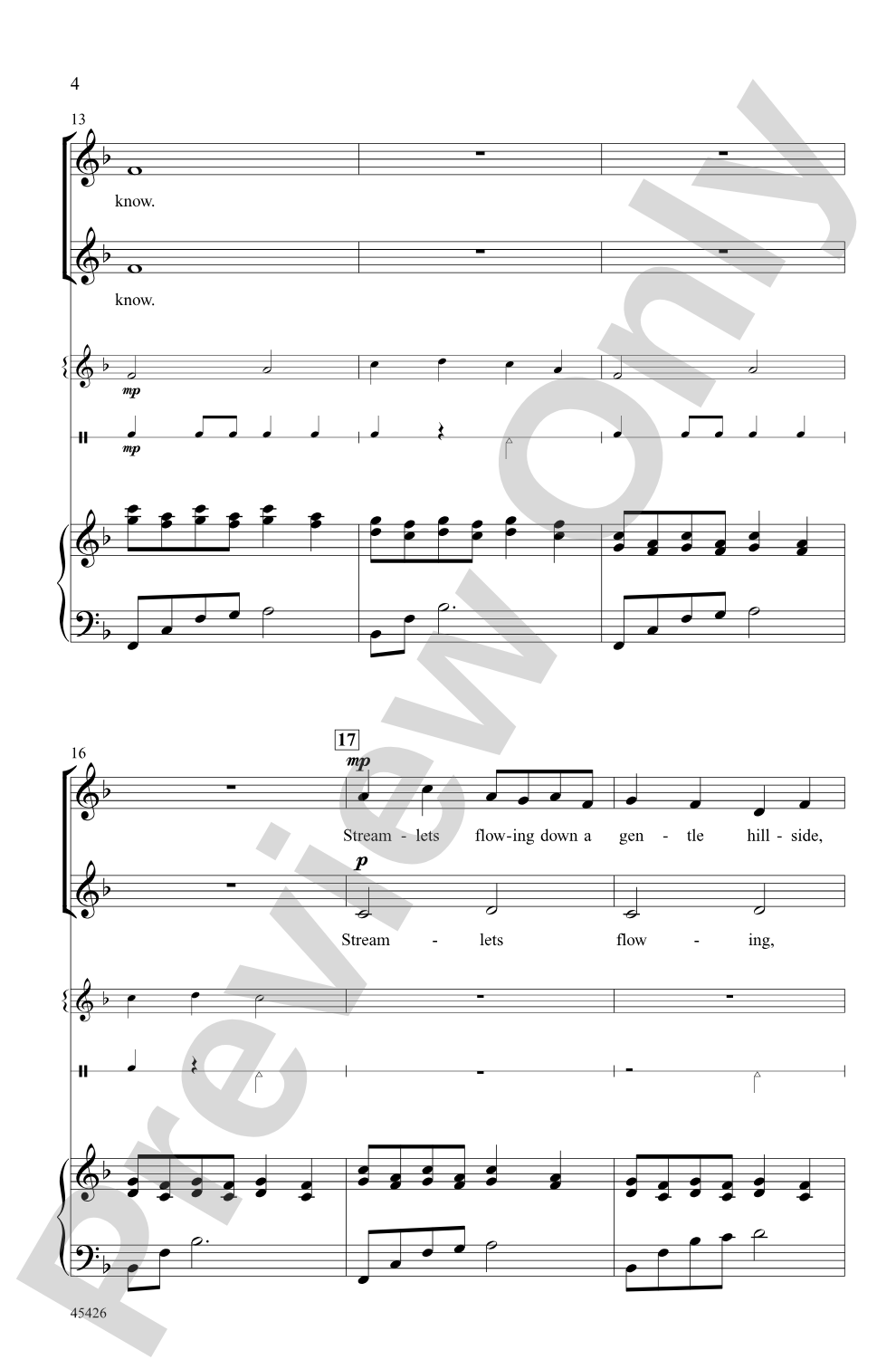 Peaceful Things: 2-Part Choral Octavo