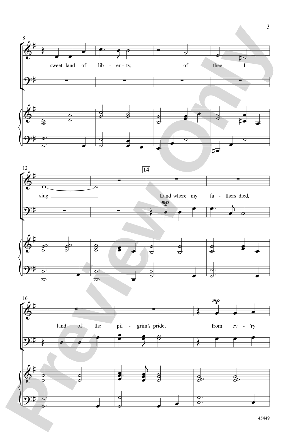 Let Freedom Ring!: SATB Choral Octavo