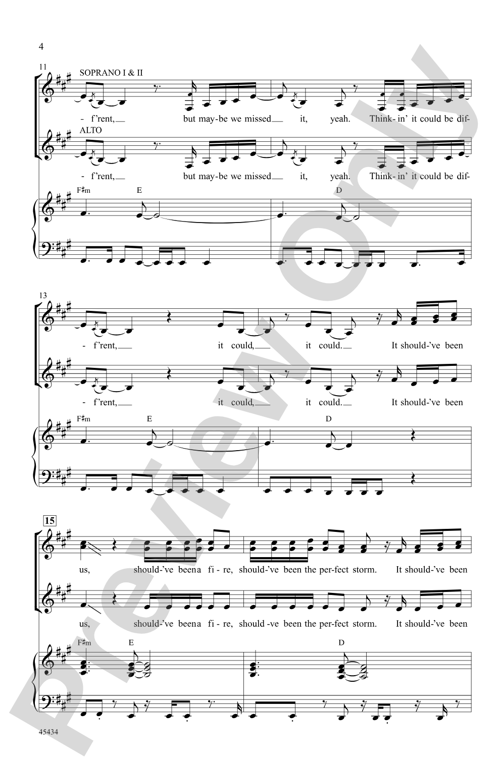 Should've Been Us: SSA Choral Octavo