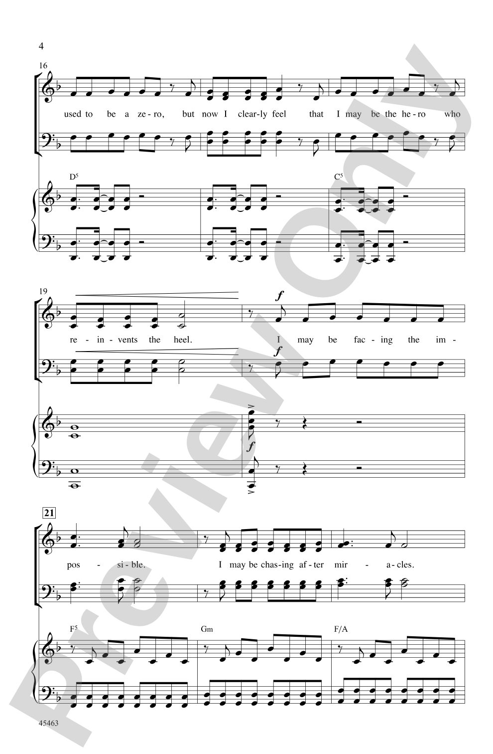 Step One (from the musical <i>Kinky Boots</i>): SATB Choral Octavo