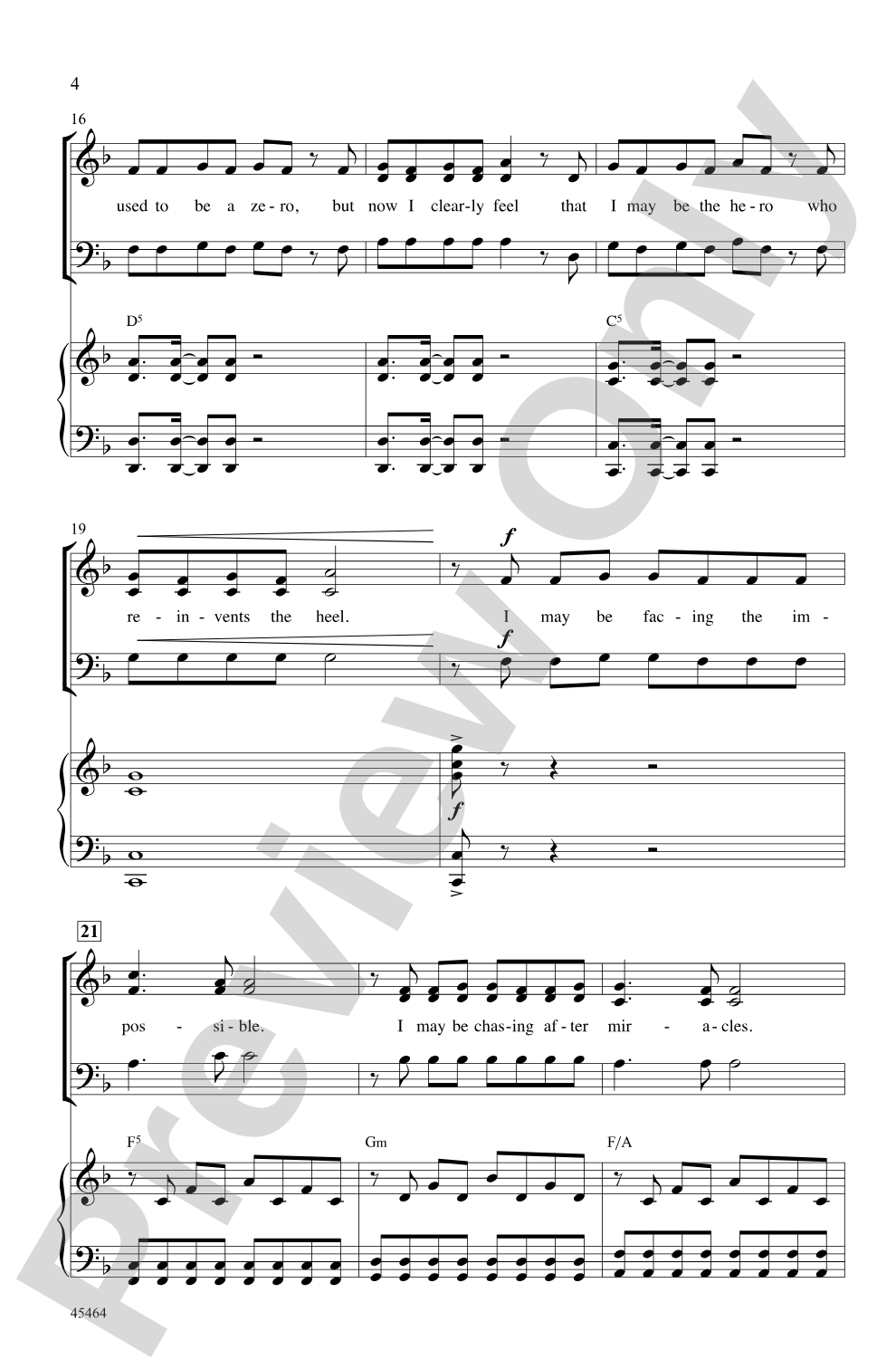 Step One (from the musical <i>Kinky Boots</i>): SAB Choral Octavo