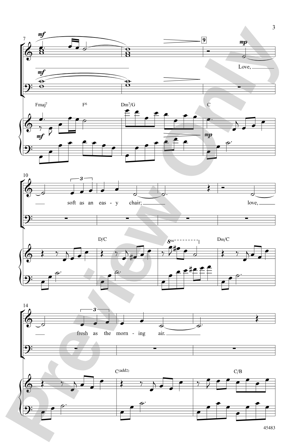 Evergreen: SATB Choral Octavo