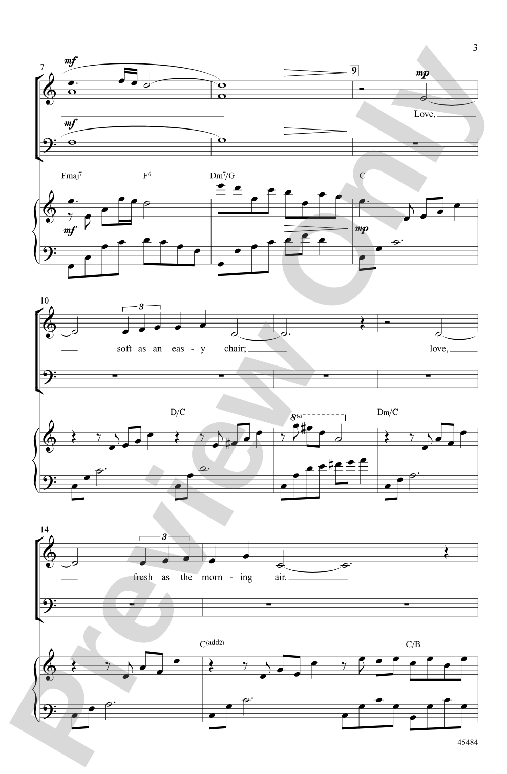 Evergreen: SAB Choral Octavo