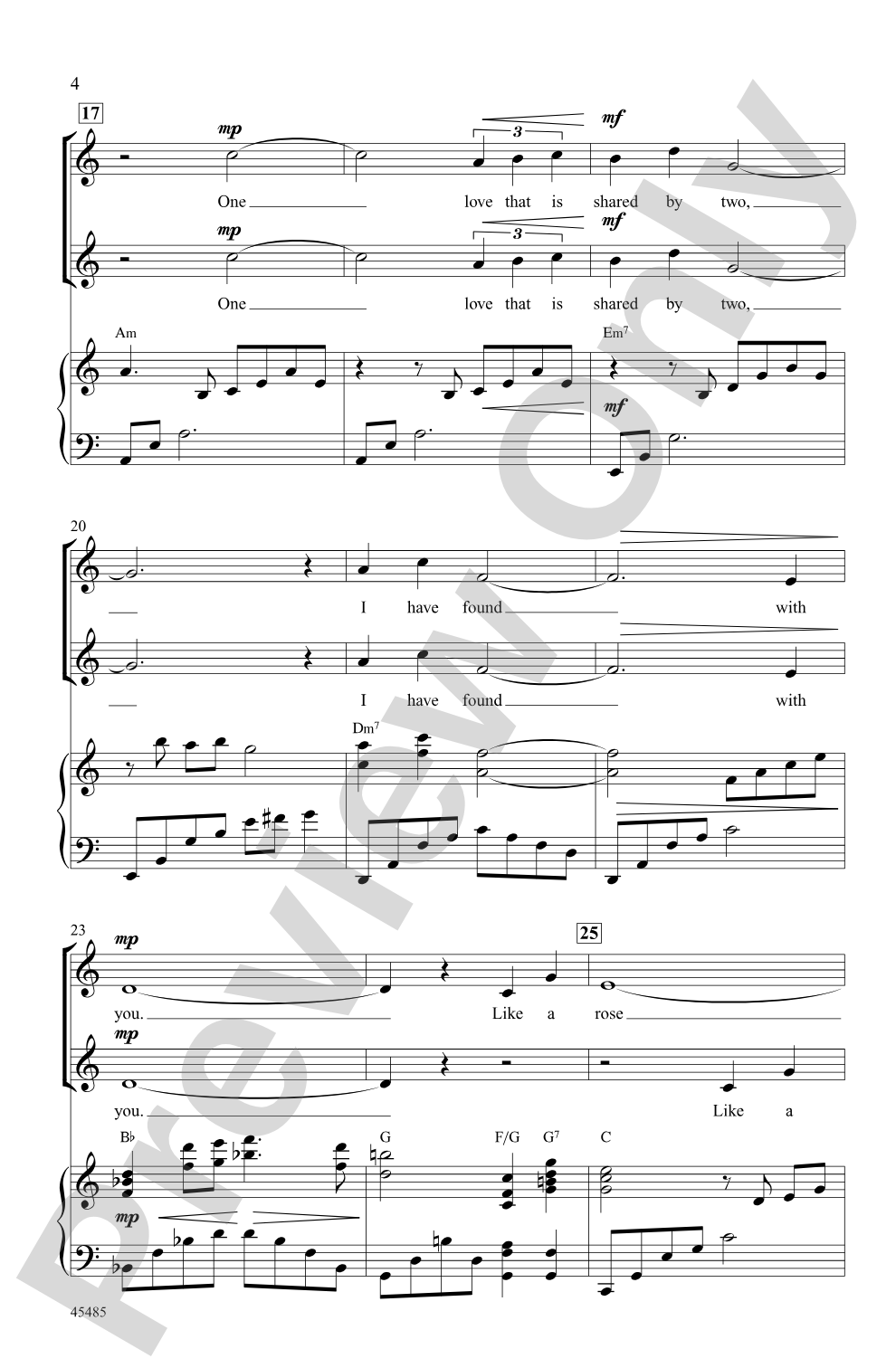 Evergreen: SSAA Choral Octavo