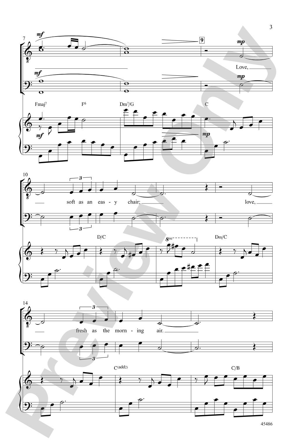 Evergreen: TTBB Choral Octavo